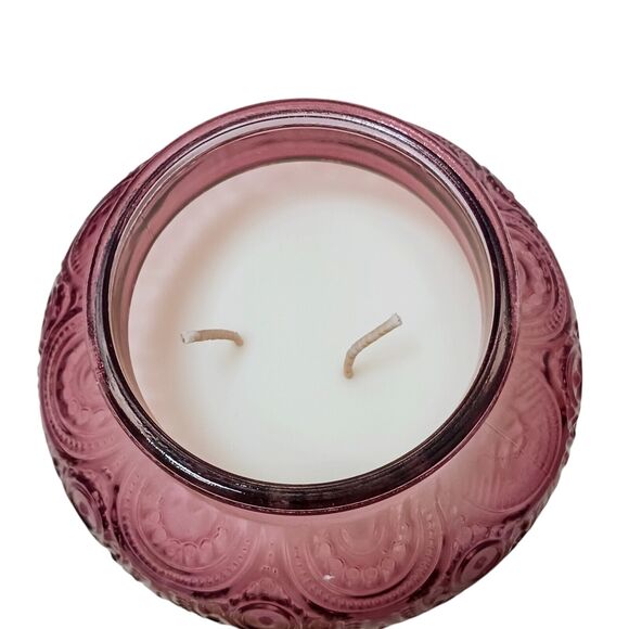 Catherine Malandrino BRIGHT AUTUMN Candle SOY Hand Poured Exotic Jar Retail $67 - Picture 6 of 13